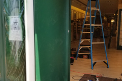 Roots storefront, M Street Georgetown in Washington, DC – CBE Glass commercial glass project, photo 8