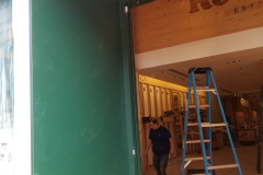 Roots storefront, M Street Georgetown in Washington, DC – CBE Glass commercial glass project, photo 10