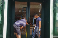 Roots storefront, M Street Georgetown in Washington, DC – CBE Glass commercial glass project, photo 11