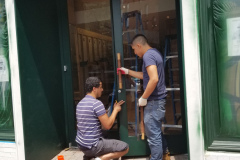 Roots storefront, M Street Georgetown in Washington, DC – CBE Glass commercial glass project, photo 14