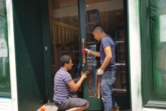 Roots storefront, M Street Georgetown in Washington, DC – CBE Glass commercial glass project, photo 16