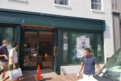 Roots storefront, M Street Georgetown in Washington, DC – CBE Glass commercial glass project, photo 20