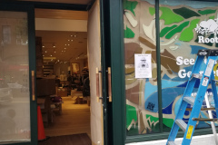 Roots storefront, M Street Georgetown in Washington, DC – CBE Glass commercial glass project, photo 28