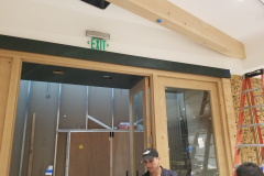 Roots storefront, Pentagon City mall in Arlington, VA – CBE Glass commercial glass project, photo 2
