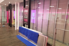 T-Mobile store glass – CBE Glass commercial glass project, photo 4