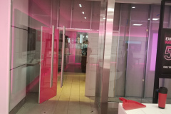 T-Mobile store glass – CBE Glass commercial glass project, photo 5