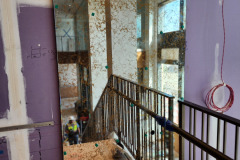 Twinbrook building interior glazing in Rockville, MD – CBE Glass commercial glass project, photo 7