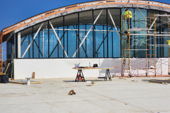 Weis Markets curtain wall and storefront in Waldorf, MD – CBE Glass commercial glass project, photo 2